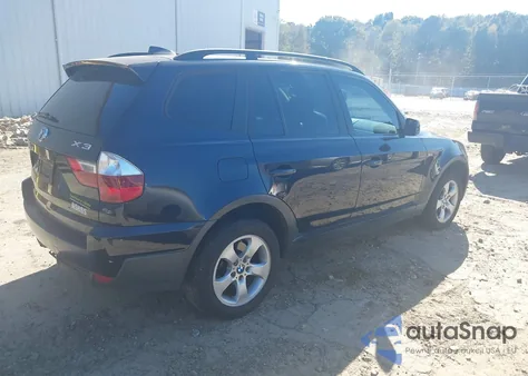 2007 BMW X3 3.0Si из США, поврежденный, VIN WBXPC93437WF02412